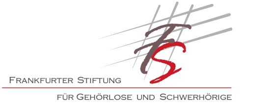 Logo Frankfurter Stiftung für Gehörlose und Schwerhörige