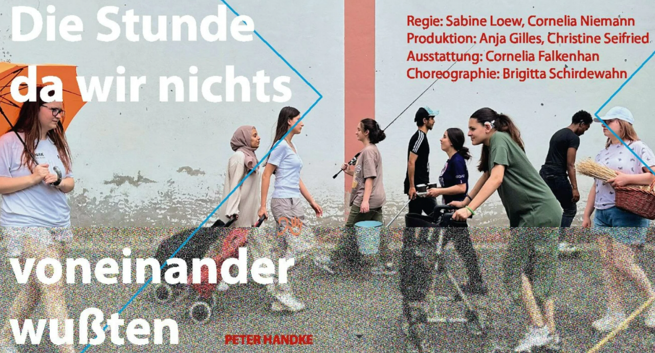 Plakat zum Theaterstück