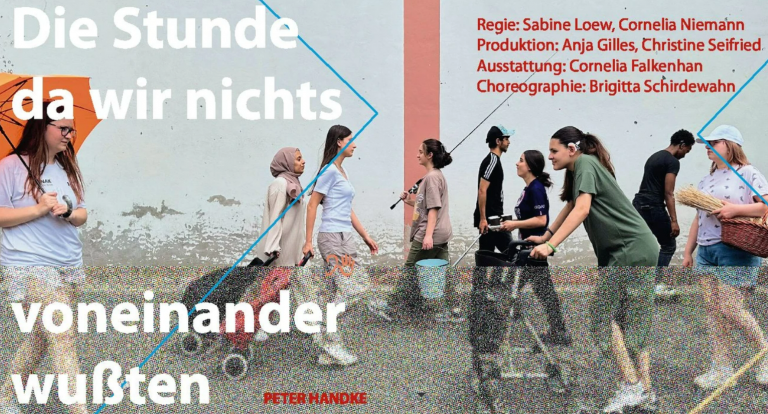 Plakat zum Theaterstück
